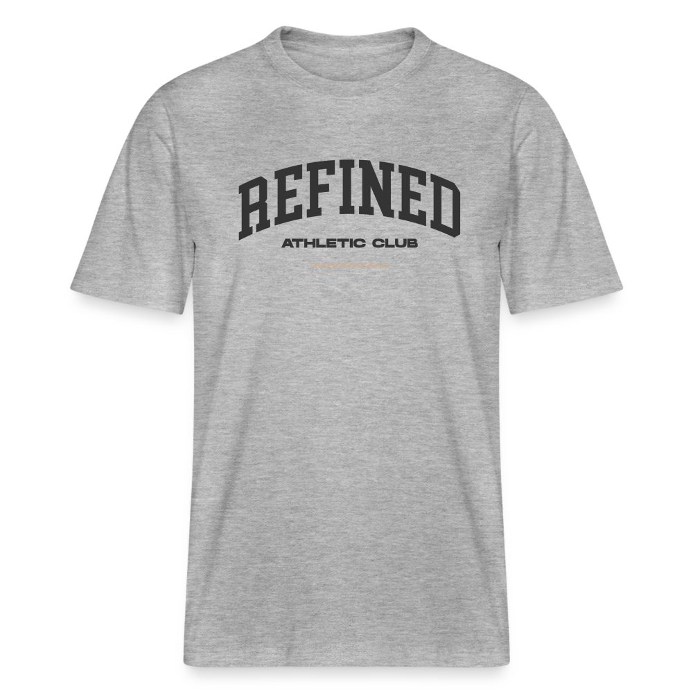 Athletic Club Relaxed Fit Large Chest Print - heather grey