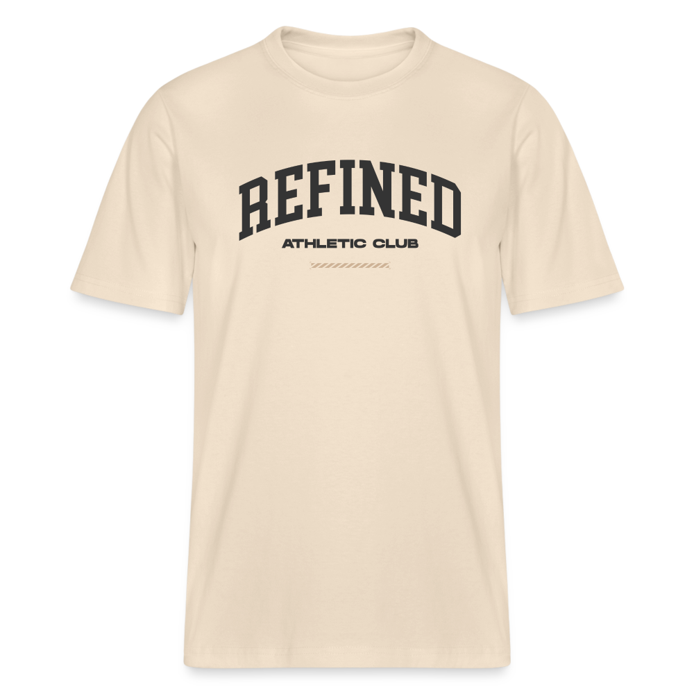 Athletic Club Relaxed Fit Large Chest Print - natural raw