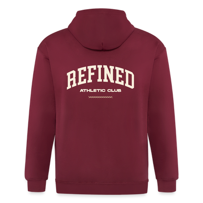 Men’s Heavyweight Hooded Jacket - maroon