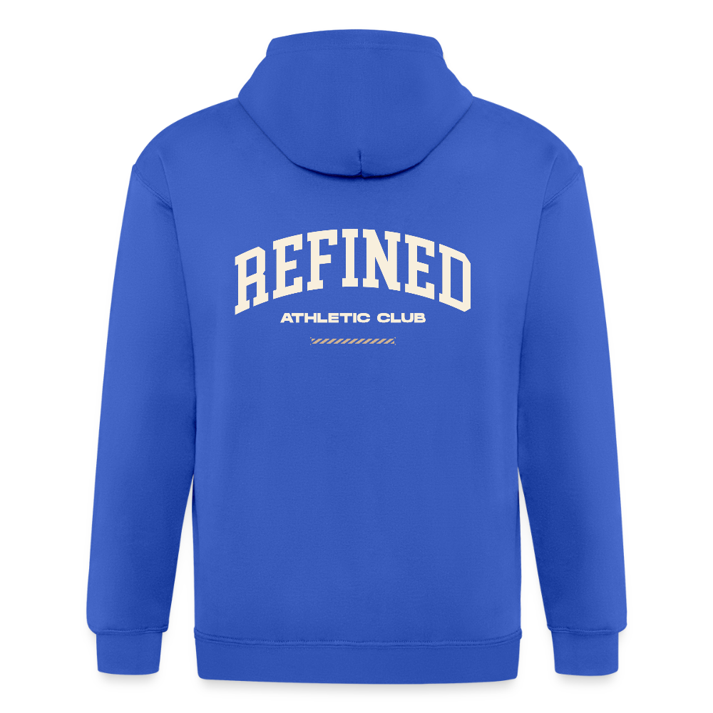 Men’s Heavyweight Hooded Jacket - royal blue