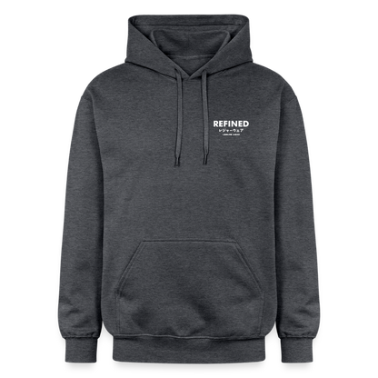 Japanese Courage Pull-Over Hoodie - dark heather grey